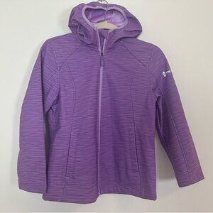 Free Country Hooded Jacket Girls 10-12 Water Resistant Super Softshell